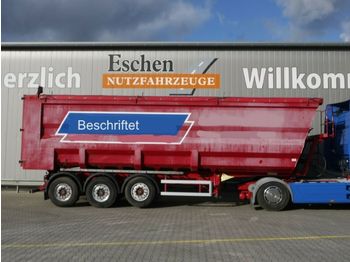 Tipper semi-trailer Kempf SKM 35/3, 51 m³ Stahlmulde, Leichtmetallfelgen: picture 1