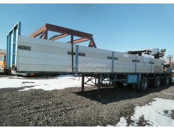 Dropside/ Flatbed semi-trailer Kennis 20.000: picture 1