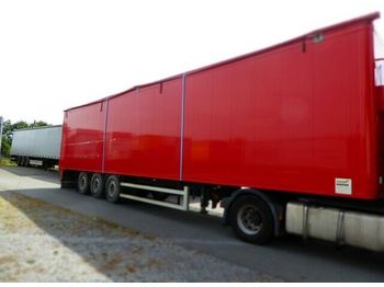 Walking floor semi-trailer Knapen 92 cbm Schubboden , Typ K200, MB Scheibe, Lift: picture 1