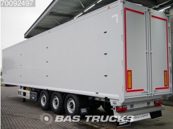 New Closed box semi-trailer Knapen K100 3 axles 92m3 New unused! 10mm Boden Liftasche: picture 1