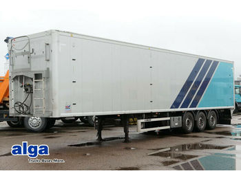 Walking floor semi-trailer Knapen K 100, 86m³, Luft-Lift, 10mm Boden, Plane: picture 1