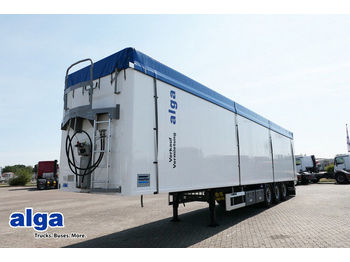 Walking floor semi-trailer Knapen K 100, 92m³, 6mm Boden, GMP, Zurrösen, Funk, TOP: picture 1