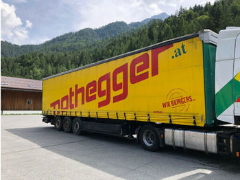 Curtainsider semi-trailer Kögel SN24 Lochrahmen, XL-Zertifikat, SAF: picture 1
