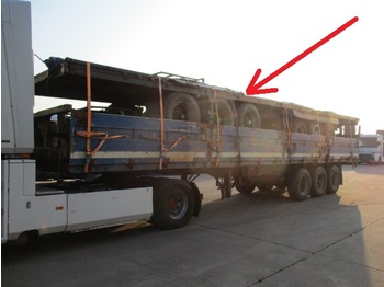 Dropside/ Flatbed semi-trailer Kögel full steel suspension: picture 1