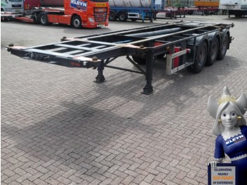 Container transporter/ Swap body semi-trailer Kromhout 20 30 FT TANK 3 AXLES SAF: picture 1