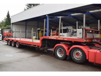 Low loader semi-trailer Kromhout O4/DA, 2x Power steering, 6m Extended, SAF: picture 1