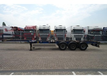 Container transporter/ Swap body semi-trailer Krone 3 AXLE CONTAINER TRAILER: picture 1