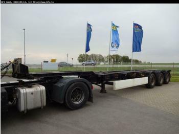 Container transporter/ Swap body semi-trailer Krone Containerchasis  C-Achse Liftbar. Verstellbar.: picture 1