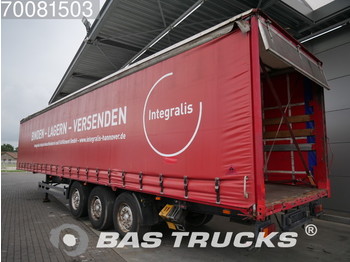 Curtainsider semi-trailer Krone Liftachse SDP27: picture 1