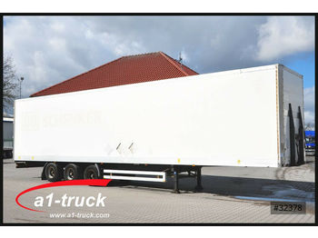 Closed box semi-trailer Krone Närko Mega Koffer 2900mm innen,  BPW Achsen: picture 1