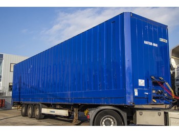 Closed box semi-trailer Krone SD27 - H = 3.10 M / CAISSE FOURGON - ACIER/STEEL: picture 1