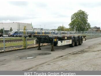 Container transporter/ Swap body semi-trailer Krone SD27 Trommelbremse  20/30/40/45 Box Liner: picture 1