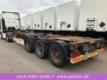 Container transporter/ Swap body semi-trailer Krone SDC 27 / 20/30/40/ 2 x 20 fuss /: picture 1