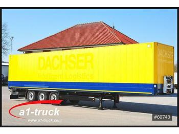 Closed box semi-trailer Krone SDK 27, Doppselstock,  201.216 Kilometer: picture 1