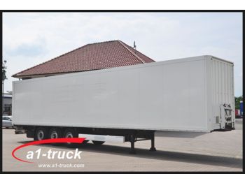 Closed box semi-trailer Krone SDK 27, Isokoffer, Doppelstock: picture 1