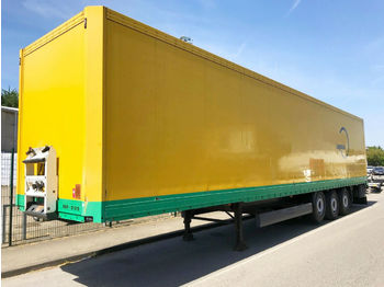 Closed box semi-trailer Krone SDK 27 Koffer Doppelstock Lift: picture 1