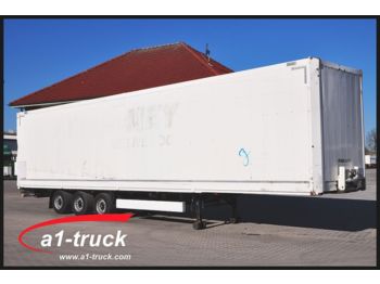 Closed box semi-trailer Krone SDK 27, Mega Koffer, Textil, Doppelstock: picture 1