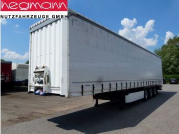 Curtainsider semi-trailer Krone SDP27eLB3-CS, Ladebordwand 2.000 kg, BPW-Scheibe: picture 1