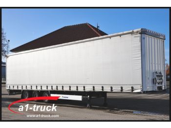 Curtainsider semi-trailer Krone SDP 27, Mega,  Liftachse, TÜV 11/2018: picture 1