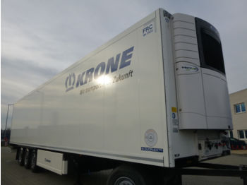 Refrigerator semi-trailer Krone SDR 27 eL4-S Carrier Vector1550 Dopplestock: picture 1