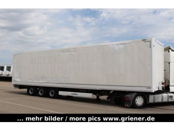 Closed box semi-trailer Krone SD 27/ STAHLKOFFER /TEXTIL /DOPPELSTOCK / MEGA: picture 1
