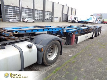 Container transporter/ Swap body semi-trailer Krone SD + 3 AXLE: picture 1