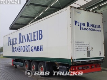 Closed box semi-trailer Krone SD Doppelstock Liftachse: picture 1