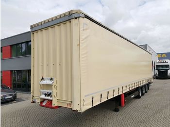 Curtainsider semi-trailer Krone SD / Mega / 3,0 m Hubdach / Liftachse: picture 1