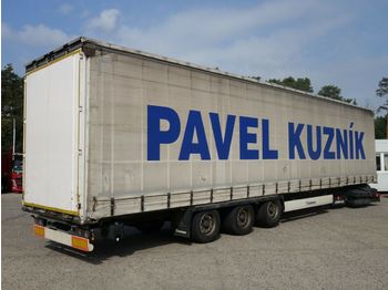 Curtainsider semi-trailer Krone SD Megaliner, Liftachse: picture 1