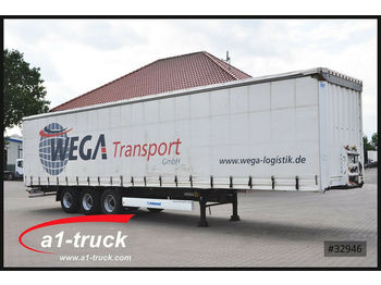 Curtainsider semi-trailer Krone SD Tautliner, Liftachse,: picture 1