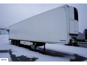 Refrigerator semi-trailer Krone Thermo trailer w / 2 temp zones & lift: picture 1