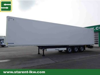 New Closed box semi-trailer Krone Trockenfrachtkoffer, Zurrleisten, Liftachse: picture 1