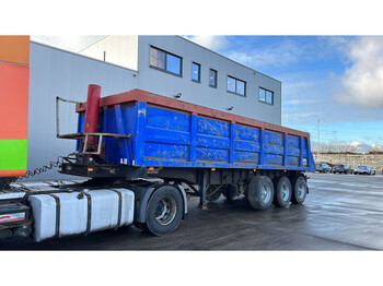 Tipper semi-trailer Kwb A1 (DRUM BRAKES / FREINS TAMBOURS / BPW AXLES / STEEL CHASSIS AND TIPPER): picture 1