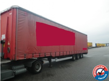 Curtainsider semi-trailer LAG 0-3-39 01 Hard wooden floor Stanchions, CodeXL: picture 1