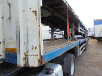 Dropside/ Flatbed semi-trailer LAG Hardhoutenvloer: picture 1