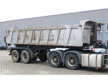 Tipper semi-trailer LANGENDORF 2-achser Stahlmulde 20m³, Luft, BPW: picture 1