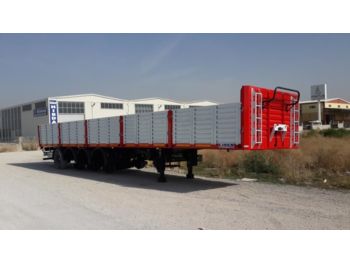 New Dropside/ Flatbed semi-trailer LIDER 2017 MODEL NEW LIDER TRAILER DIRECTLY FROM MANUFACTURER FACTORY: picture 1