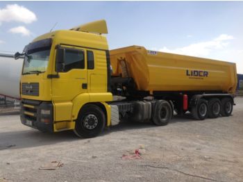 New Tipper semi-trailer LIDER 2017 NEW DIRECTLY FROM MANUFACTURER COMPANY AVAILABLE IN STOCK: picture 1