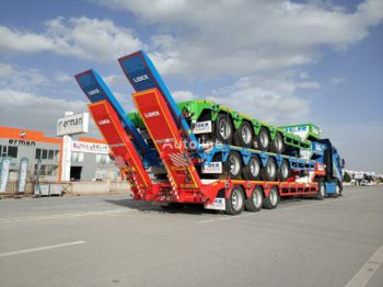 New Low loader semi-trailer LIDER 2022 NEW from manufacturer READY IN STOCK [ Copy ] [ Copy ] [ Copy ] [ Copy ] [ Copy ]: picture 1