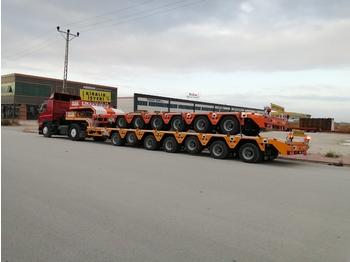 New Low loader semi-trailer for transportation of heavy machinery LIDER 2022 YEAR NEW MODELS containeer flatbes semi TRAILER FOR SALE [ Copy ] [ Copy ]: picture 1