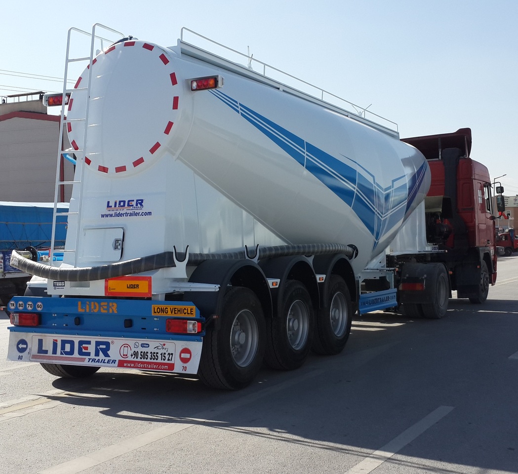 New Tank semi-trailer for transportation of cement LIDER 2023 MODEL NEW CEMENT TANKER: picture 13