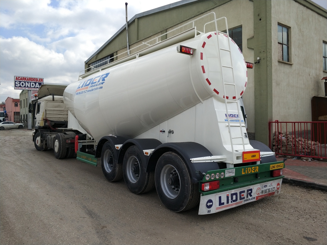 New Tank semi-trailer for transportation of cement LIDER 2023 MODEL NEW CEMENT TANKER: picture 16