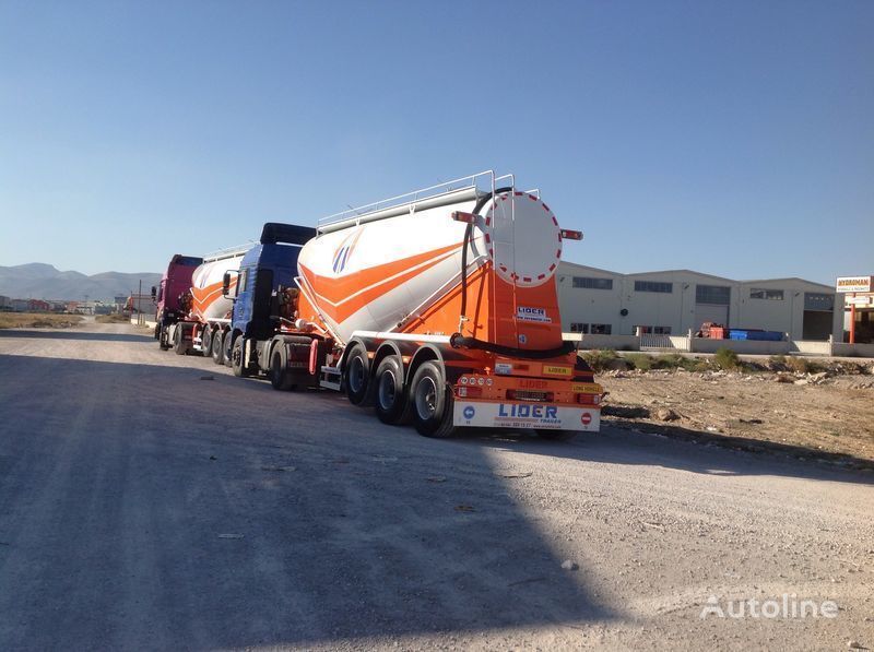 New Tank semi-trailer for transportation of cement LIDER 2023 MODEL NEW CEMENT TANKER: picture 5