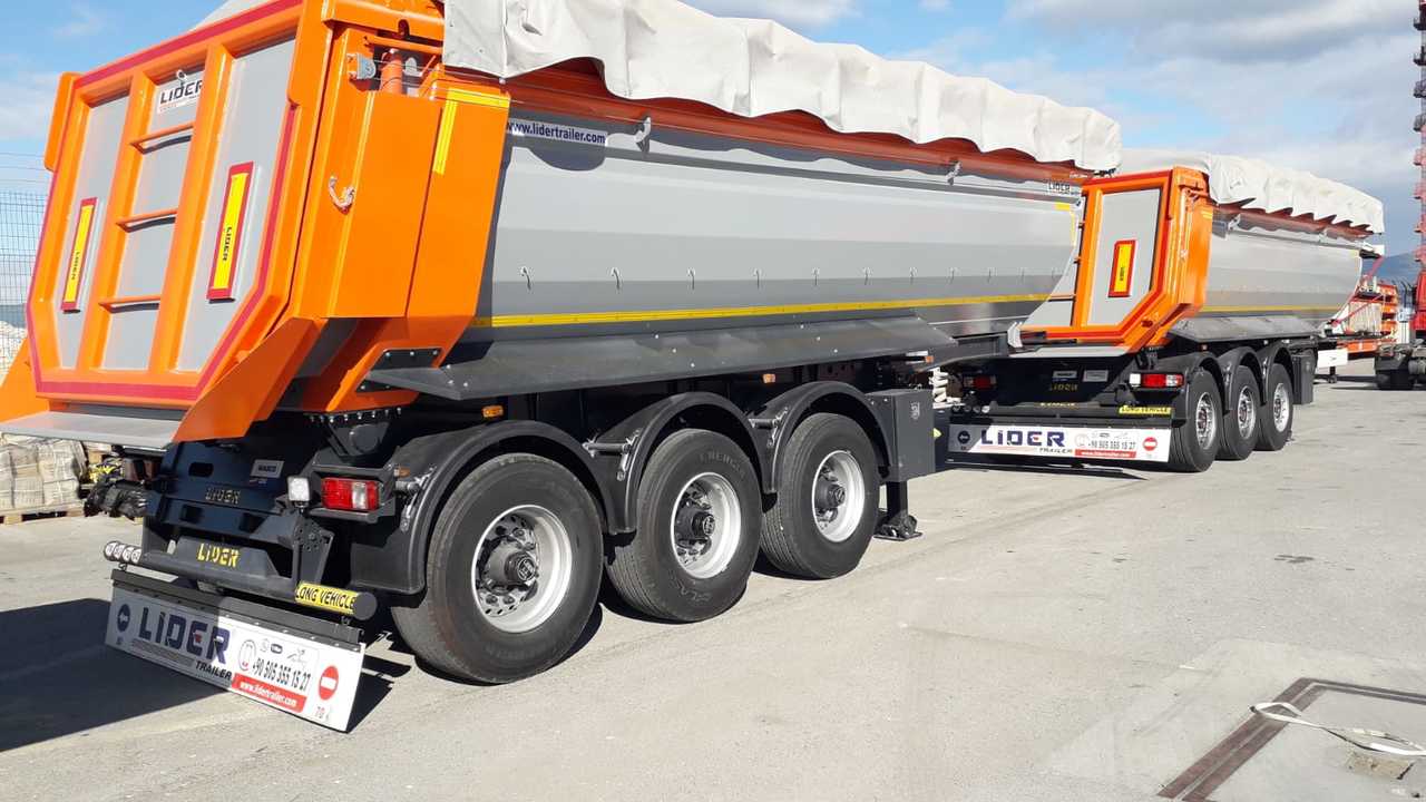 New Tipper semi-trailer for transportation of timber LIDER 2024 MODELS YEAR NEW (MANUFACTURER COMPANY LIDER TRAILER & TANKER: picture 12