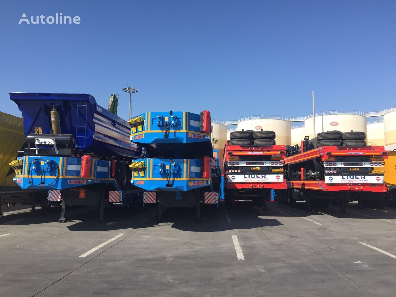New Tipper semi-trailer LIDER 2024 NEW DIRECTLY FROM MANUFACTURER STOCKS READY IN STOCKS [ Copy ] [ Copy ]: picture 17