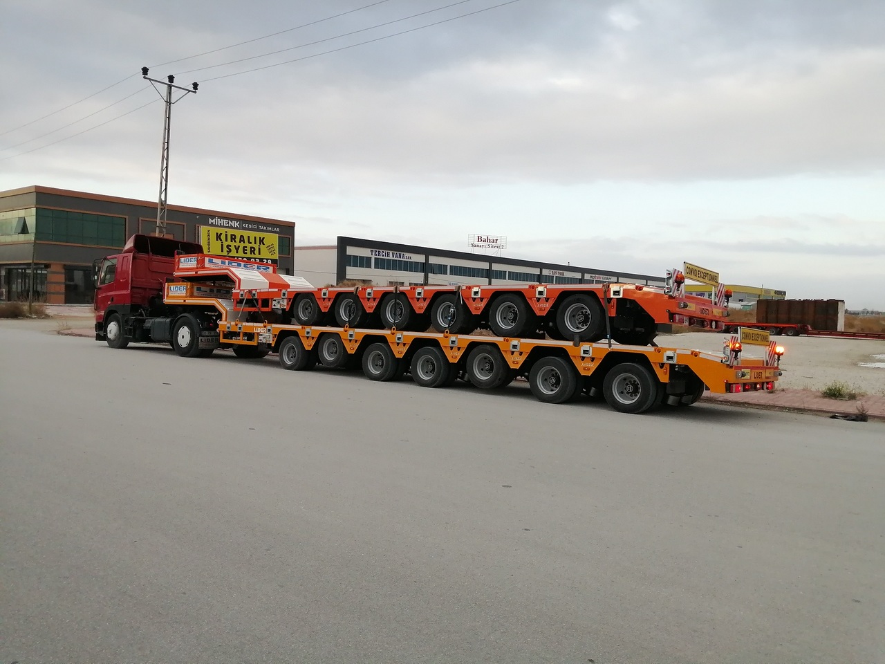 Leasing of LIDER 2024 YEAR NEW MODELS containeer flatbes semi TRAILER FOR SALE LIDER 2024 YEAR NEW MODELS containeer flatbes semi TRAILER FOR SALE: picture 12