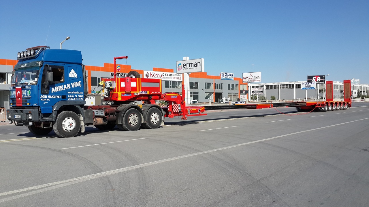Leasing of LIDER 2024 YEAR NEW MODELS containeer flatbes semi TRAILER FOR SALE LIDER 2024 YEAR NEW MODELS containeer flatbes semi TRAILER FOR SALE: picture 2