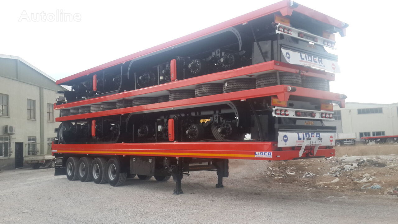 New Container transporter/ Swap body semi-trailer for transportation of containers LIDER NEW 2023 MODELS YEAR (MANUFACTURER COMPANY LIDER TRAILER: picture 6