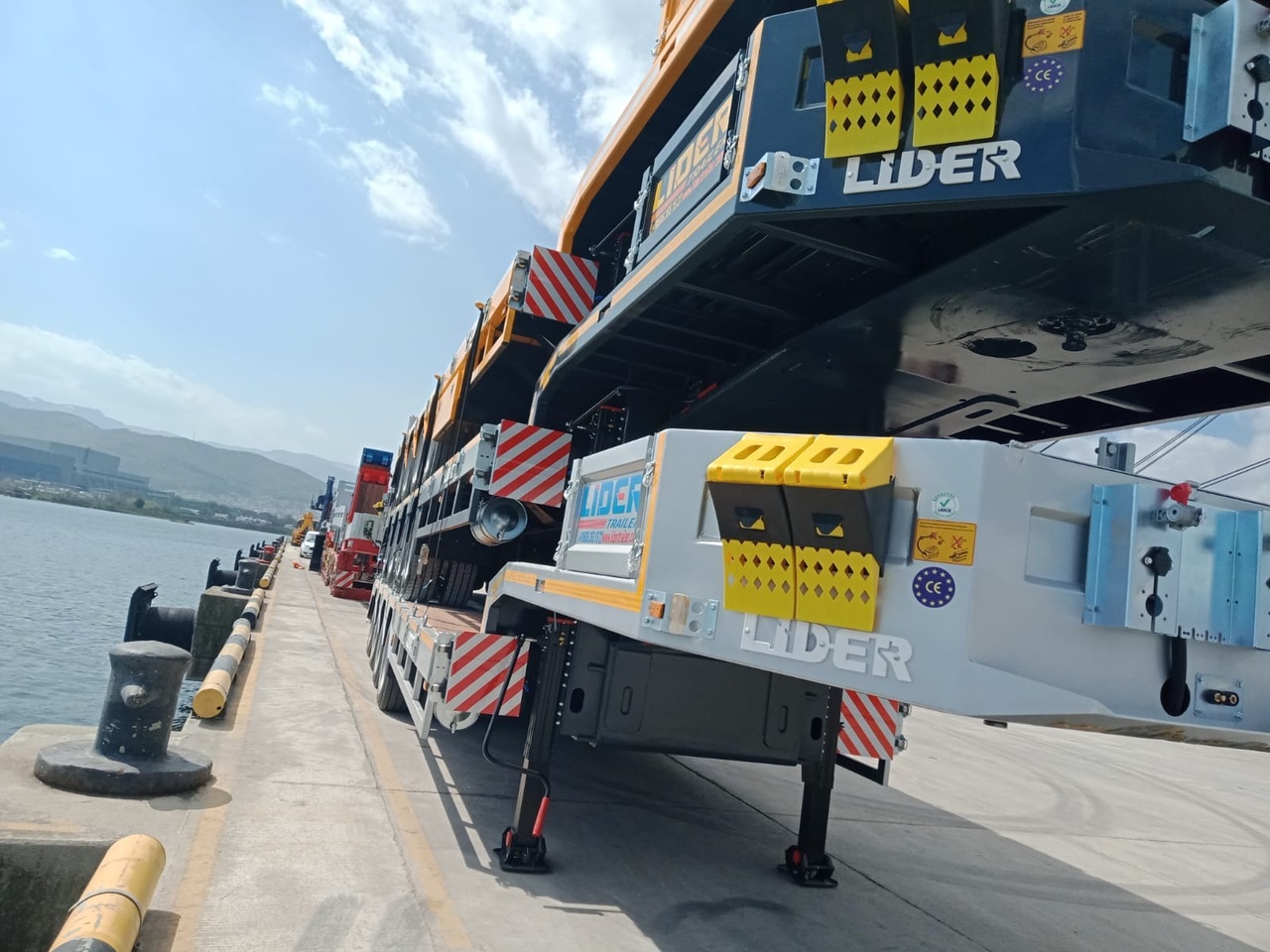 New Low loader semi-trailer LIDER TRAILER  -ENES GROUP NEW remorque surbaissée 2023 YEAR (MANUFACTURER COMPANY): picture 7
