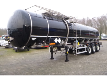 Tank semi-trailer for transportation of bitumen L.A.G. Bitumen tank inox 33.4 m3 / 1 comp: picture 1